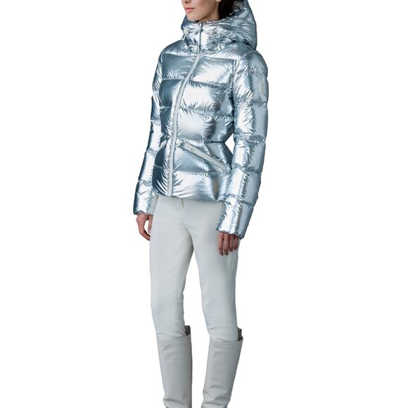MacKage NWT Silver Puffer Jacket - Picture 6 of 7
